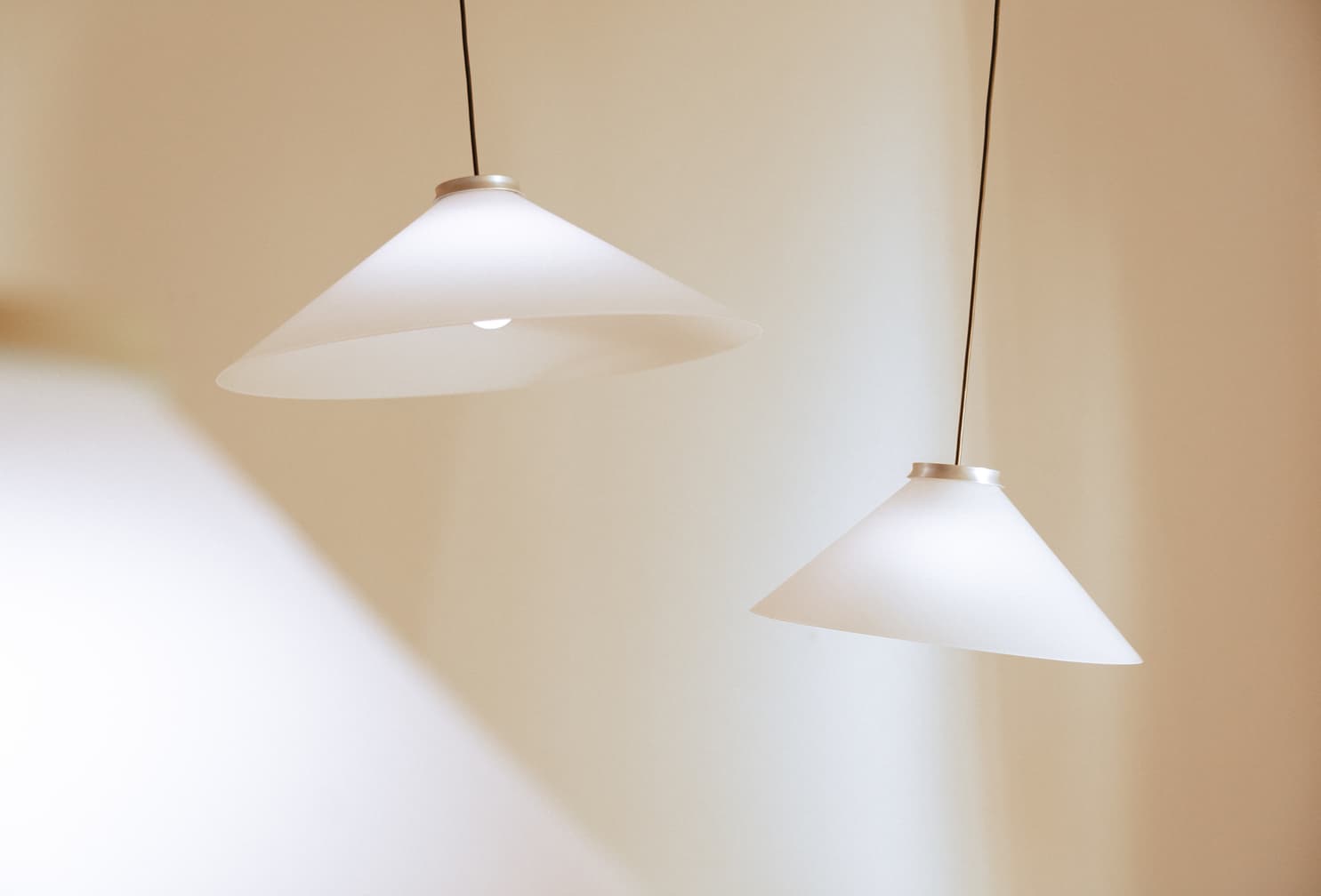 Lampa wisząca ALINE 58 biała, beżowa Pholc - 357454