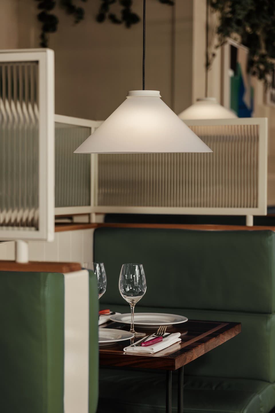 Lampa wisząca ALINE 40 biała, beżowa Pholc - 357430