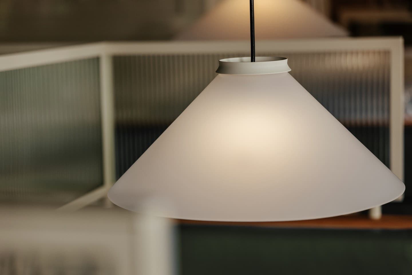 Lampa wisząca ALINE 40 biała, beżowa Pholc - 357431