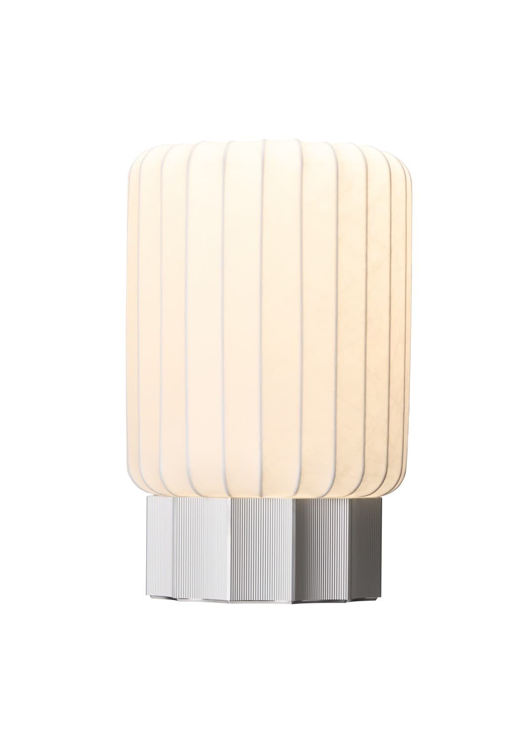 HALF METER floor lamp white, silver Pholc