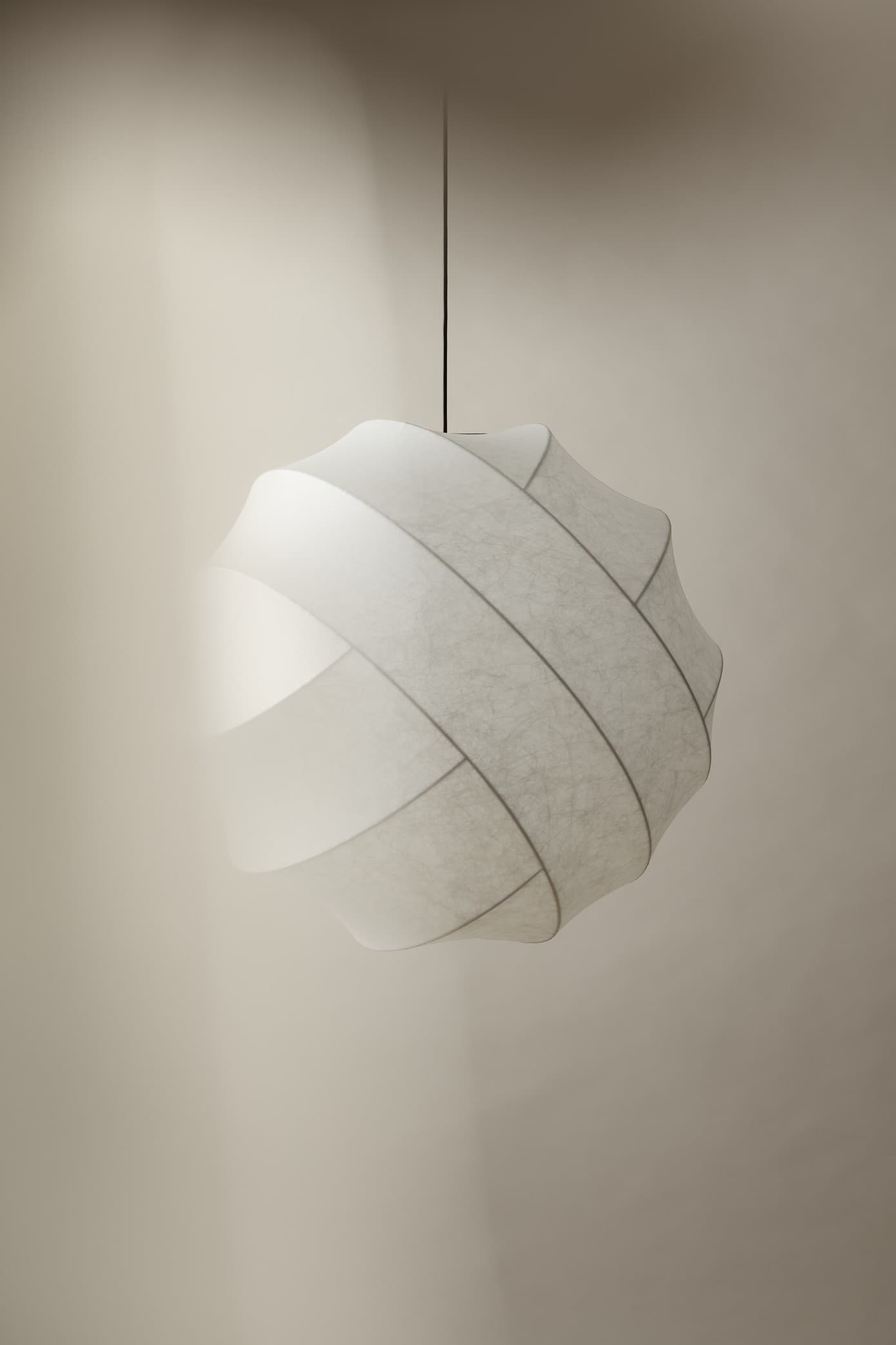Pendant lamp Turner 80 white, Pholc - 357389