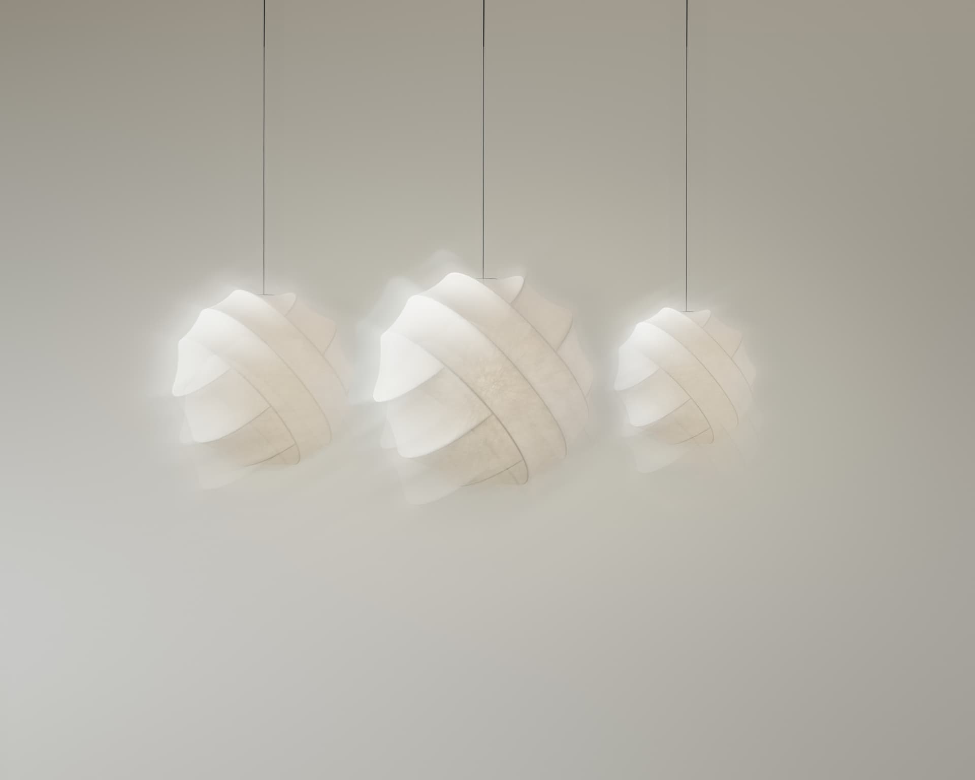 Pendant lamp Turner 50 white, Pholc - 357373