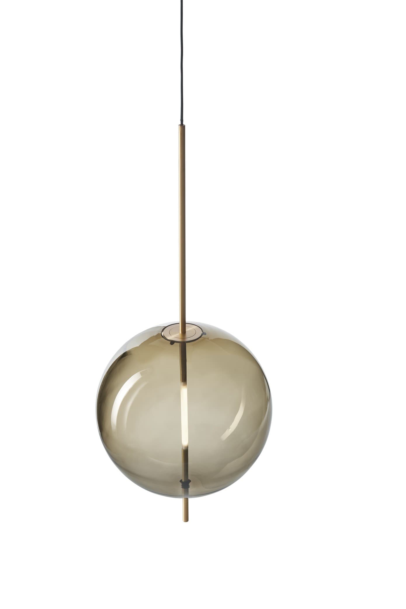Pendant lamp Kandinsky 45 gold, brown Pholc