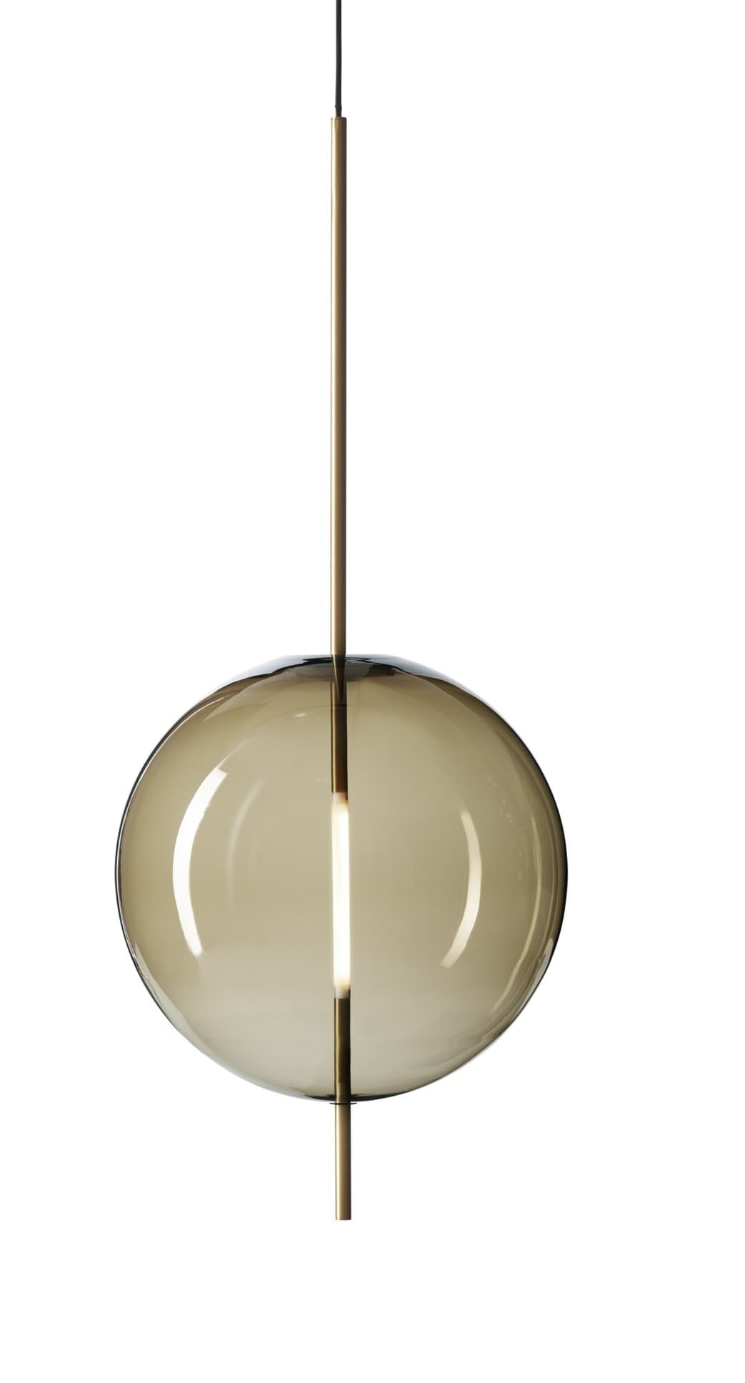 Pendant lamp Kandinsky 45 gold, brown Pholc - 357367