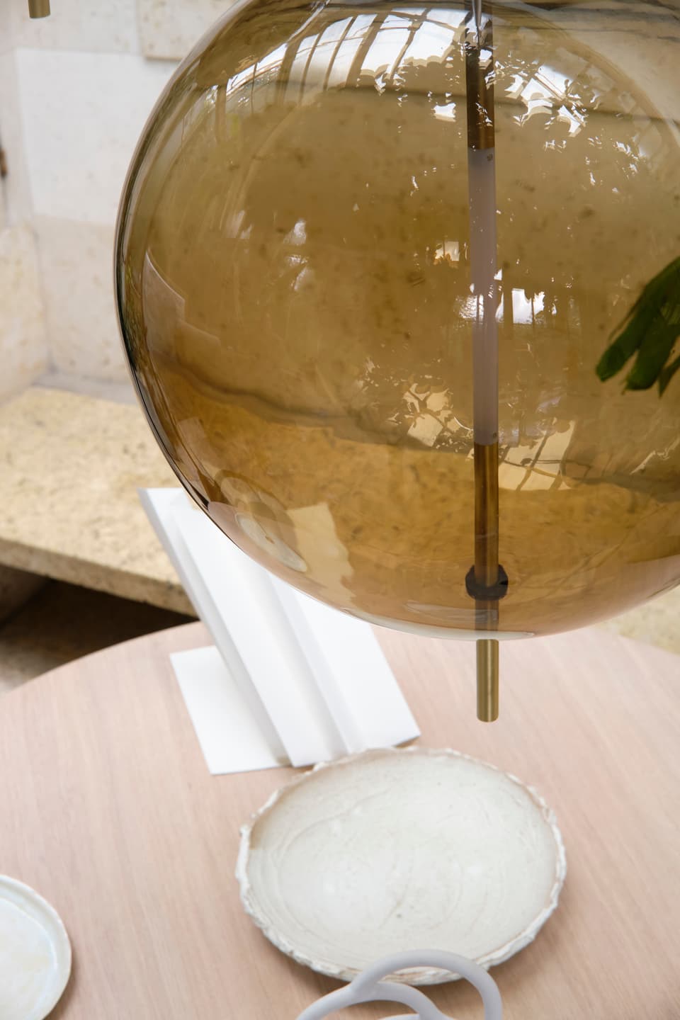 Pendant lamp Kandinsky 45 gold, brown Pholc - 357366