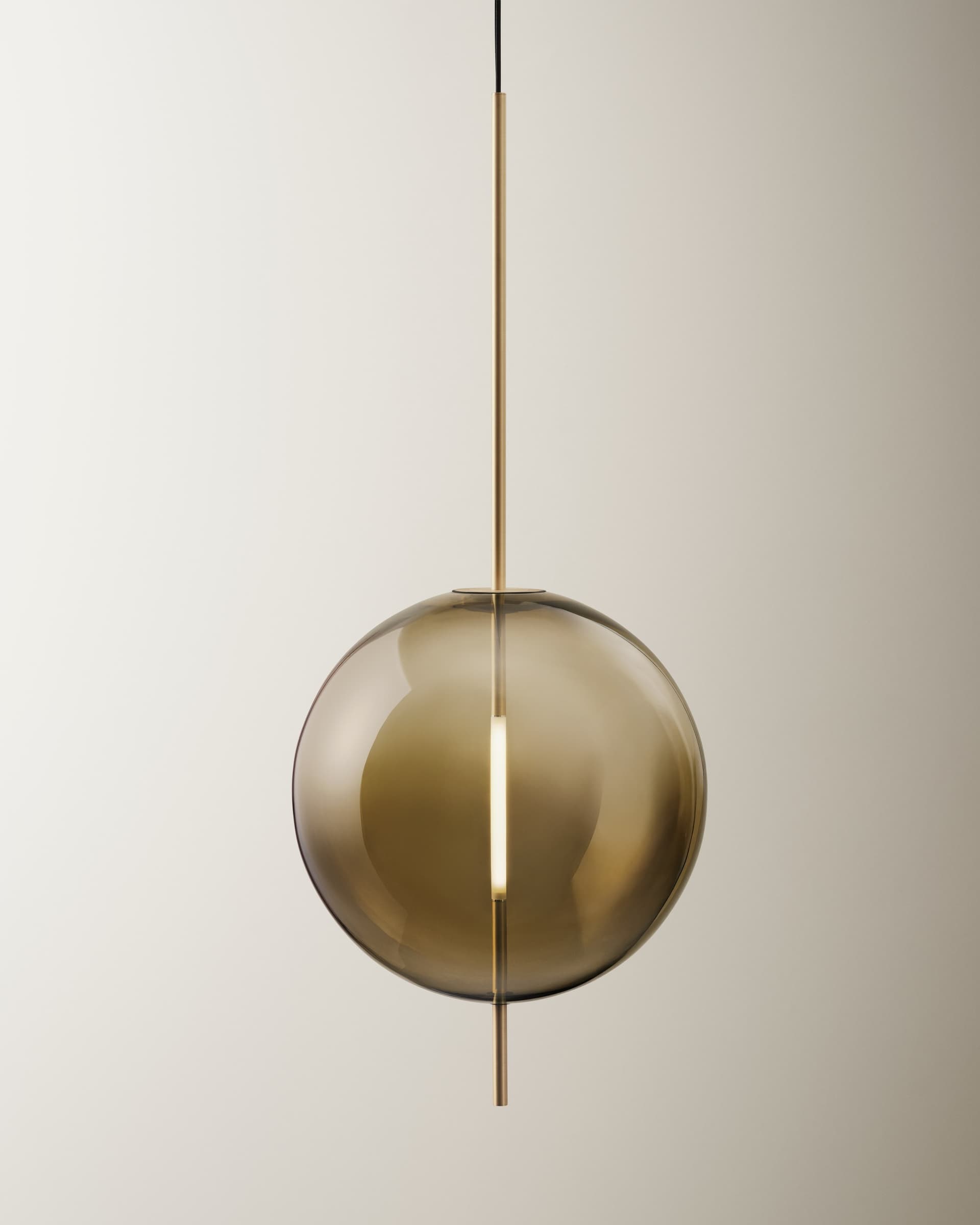 Pendant lamp Kandinsky 45 gold, brown Pholc - 357361