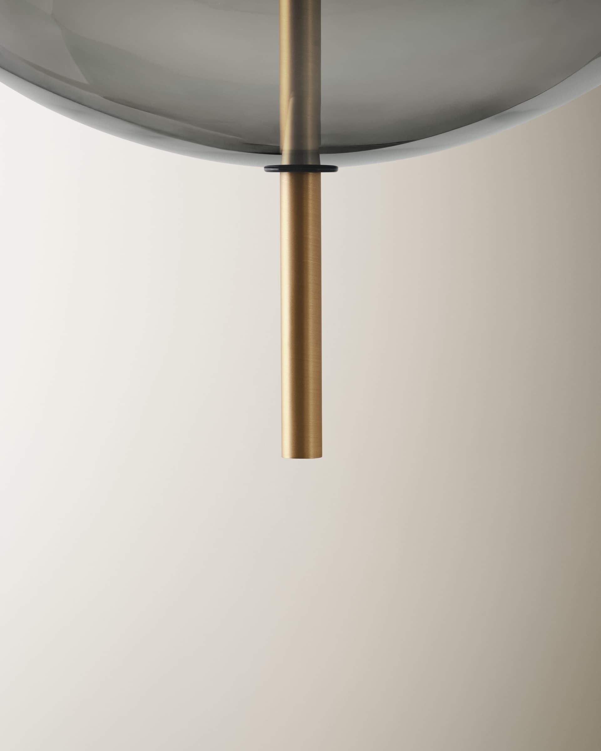 Pendant lamp Kandinsky 45 grey, gold Pholc - 357355
