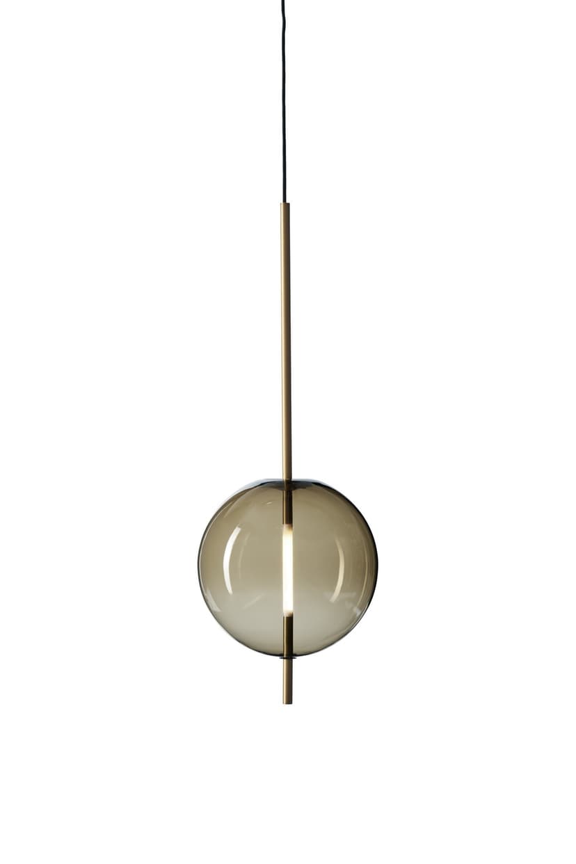 Pendant lamp Kandinsky 30 brown, gold Pholc