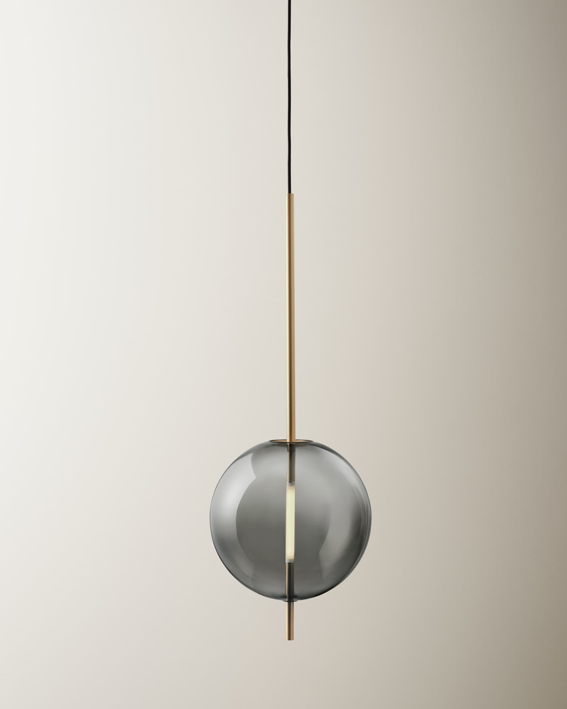 Pendant lamp Kandinsky 30 grey, gold Pholc - 358139