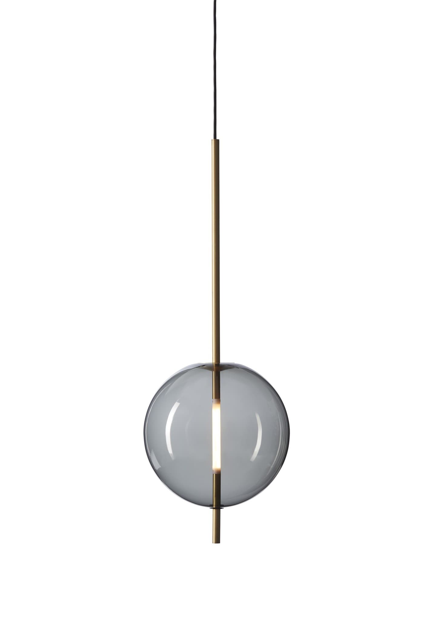 Pendant lamp Kandinsky 30 grey, gold Pholc