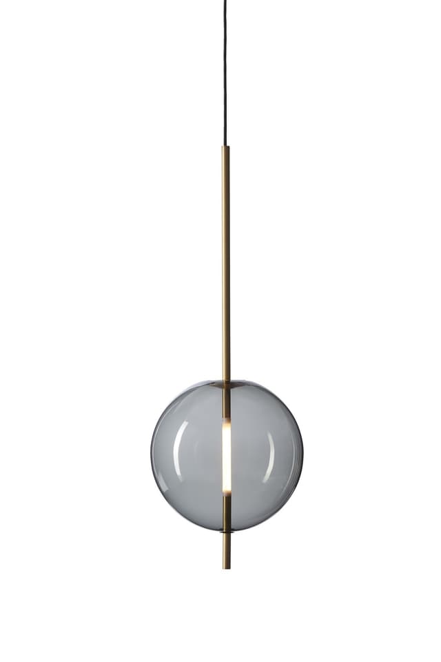 Pendant lamp Kandinsky 30 grey, gold Pholc - DIMENSION