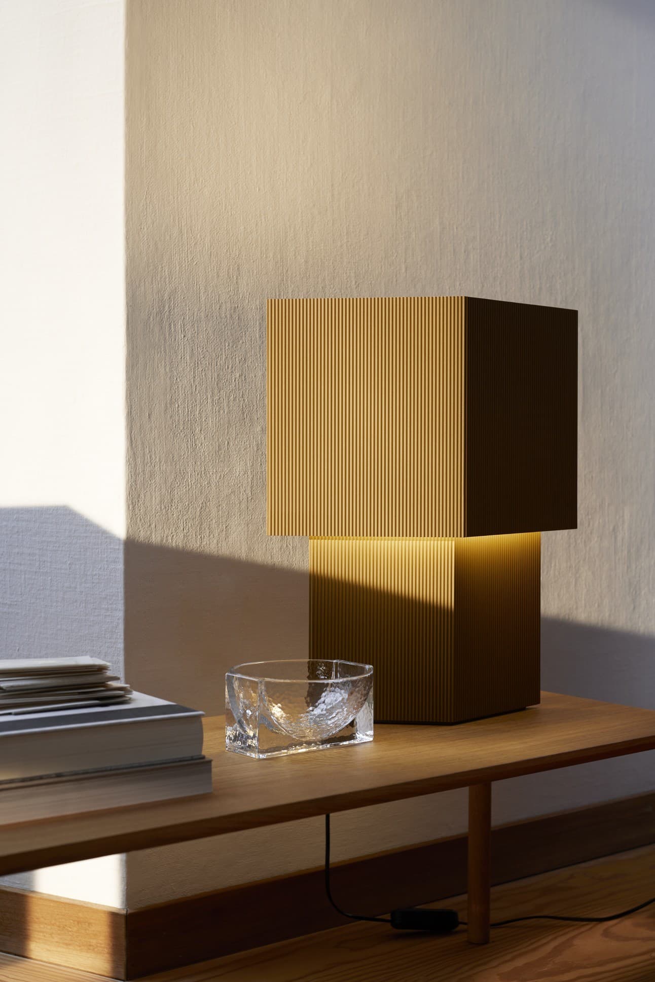 Lampa stołowa ROMB 48 brązowa, Pholc - 358123