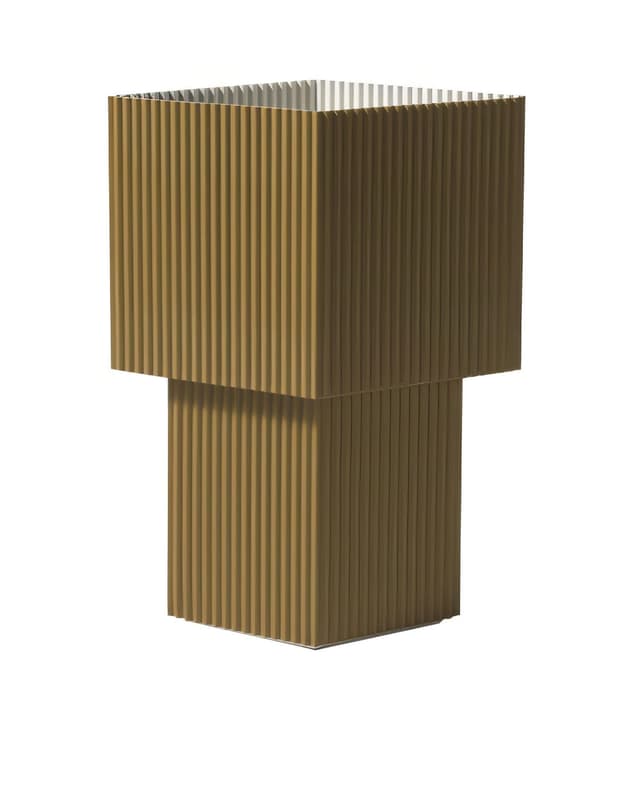 Lampa stołowa ROMB MINI brązowa, Pholc - WYMIARY