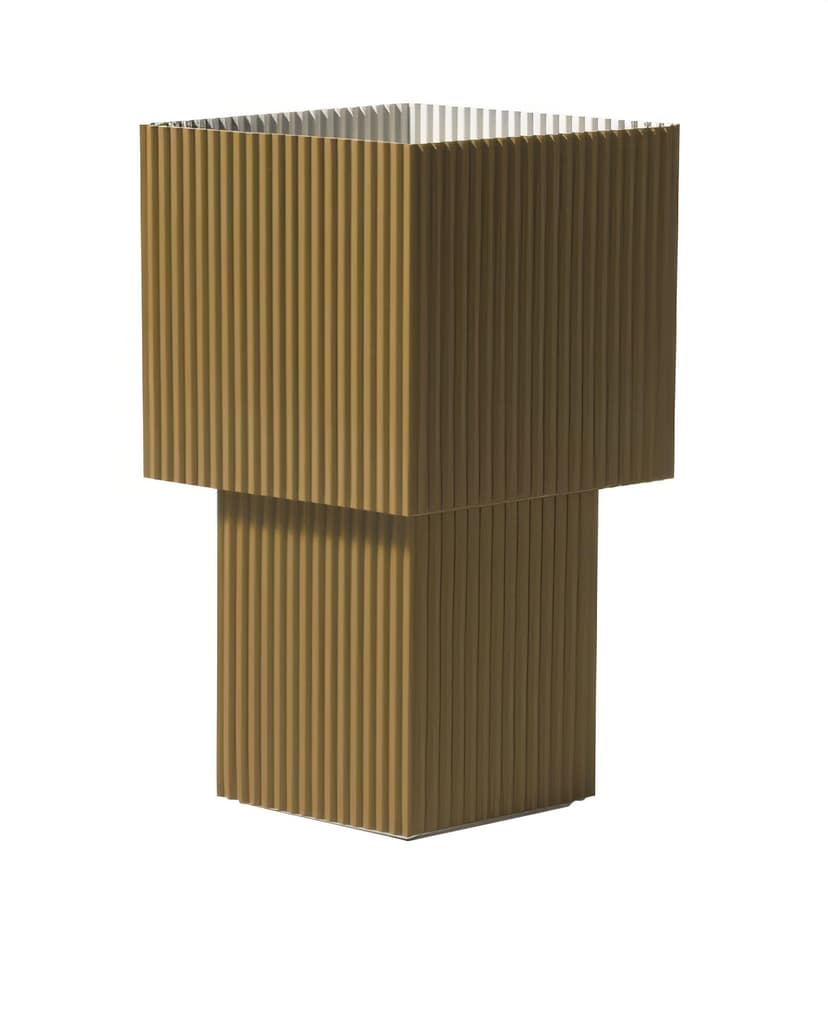 Lampa stołowa ROMB MINI brązowa, Pholc