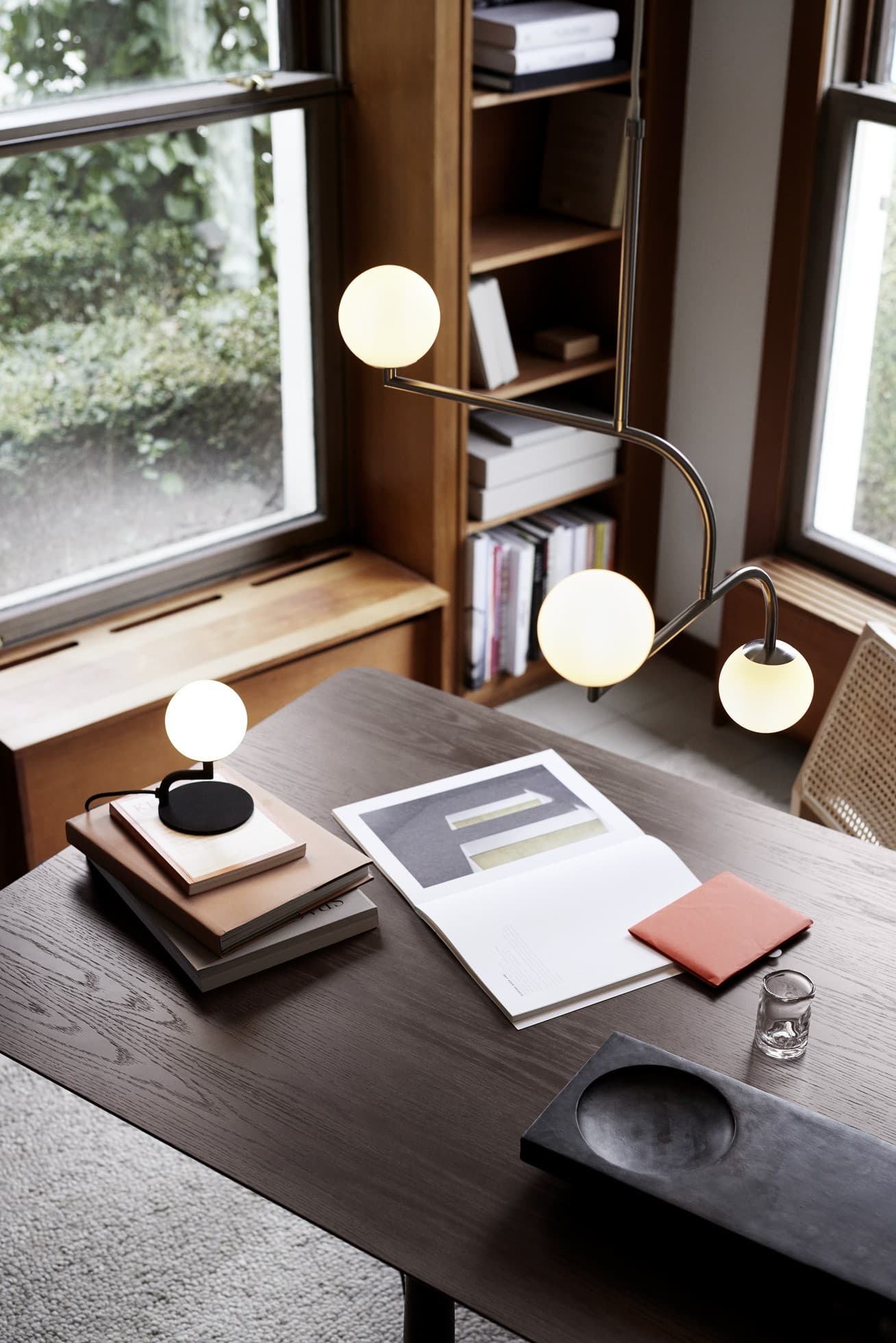 Table lamp MOBIL 18 black, white, Pholc - 358062