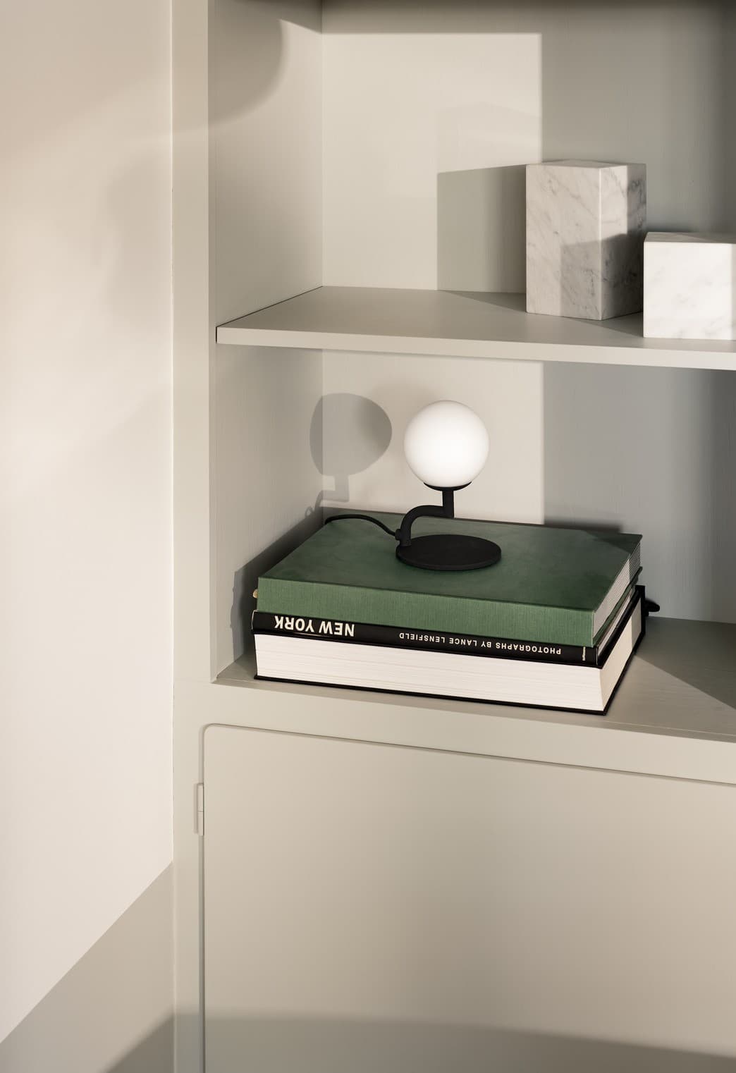 Table lamp MOBIL 18 black, white, Pholc - 358060