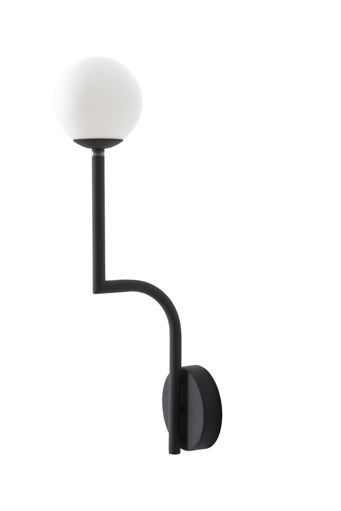 Wall lamp MOBIL 46 black, white, Pholc