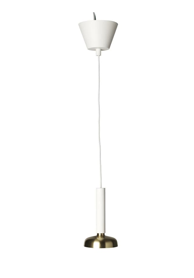 Pendant lamp Blend 9 white, gold Pholc - DIMENSION