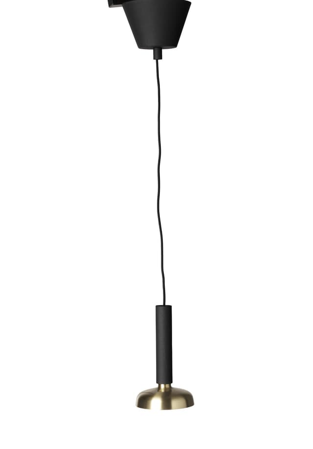 Pendant lamp Blend 9 black, gold Pholc - DIMENSION