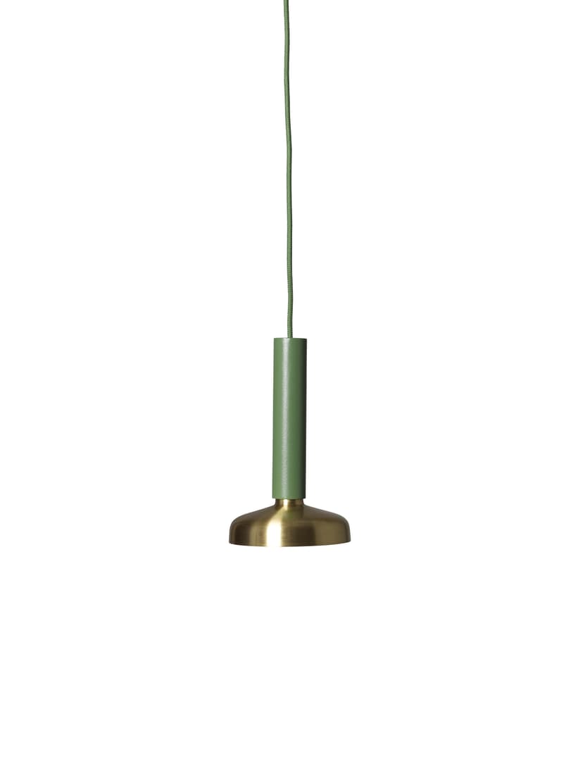Pendant lamp Blend 9 green, gold Pholc