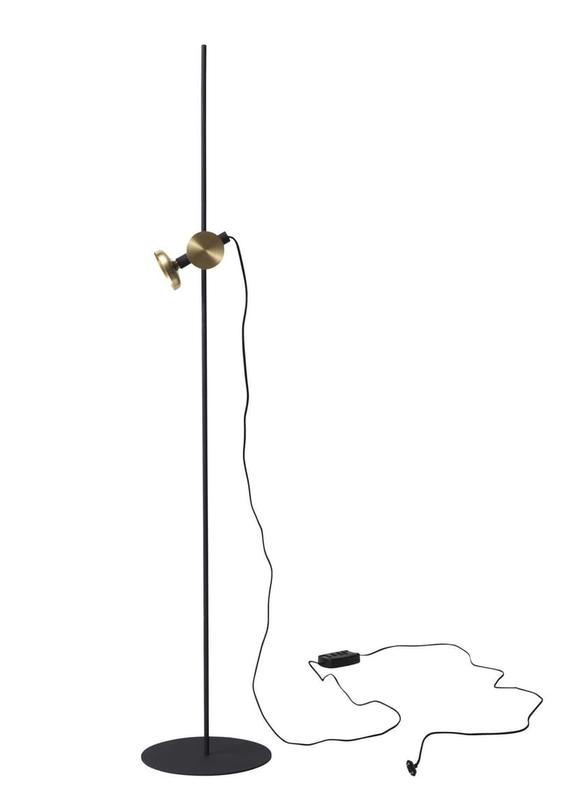 Floor lamp Blend 150 black, gold Pholc