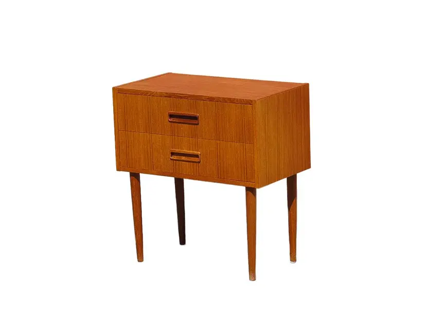 Komoda, teak brązowy, Dania, lata 60.