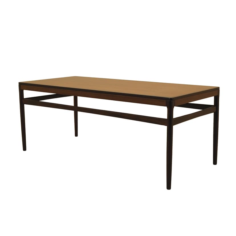 Coffee table, brown rosewood, Denmark, 1970s.