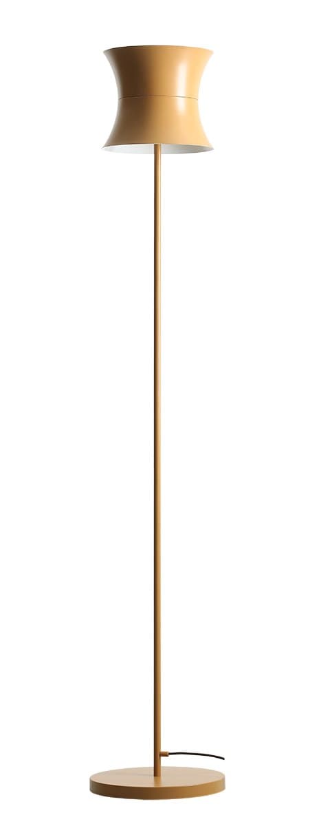 Lampa podłogowa retro Kibo miodowa, proj. N. Szpunar, Artera