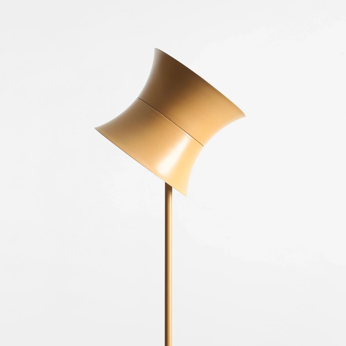 Lampa podłogowa retro Kibo miodowa, proj. N. Szpunar, Artera - 360015