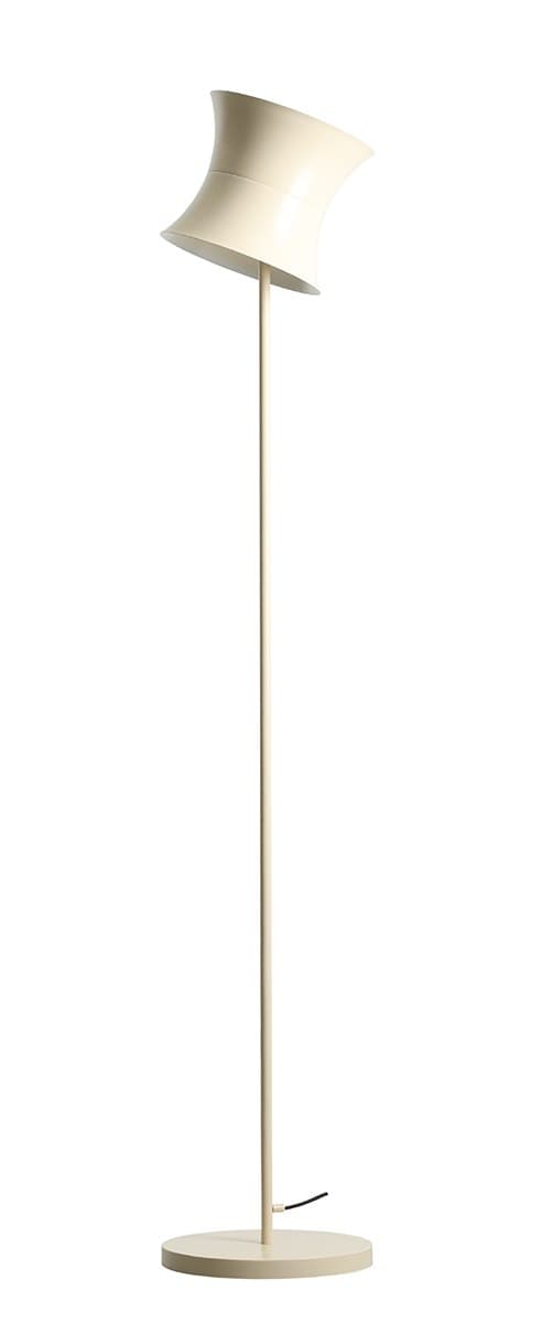 Lampa podłogowa retro Kibo kremowa, proj. N. Szpunar, Artera