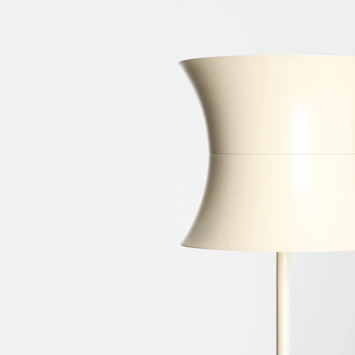 Lampa podłogowa retro Kibo kremowa, proj. N. Szpunar, Artera - 360035