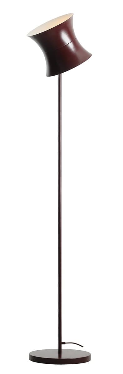 Lampa podłogowa retro Kibo brązowa, proj. N. Szpunar, Artera