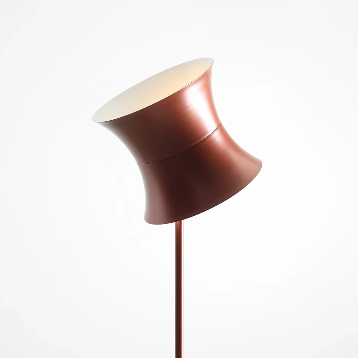 Lampa podłogowa retro Kibo ceglana, proj. N. Szpunar, Artera - 360059