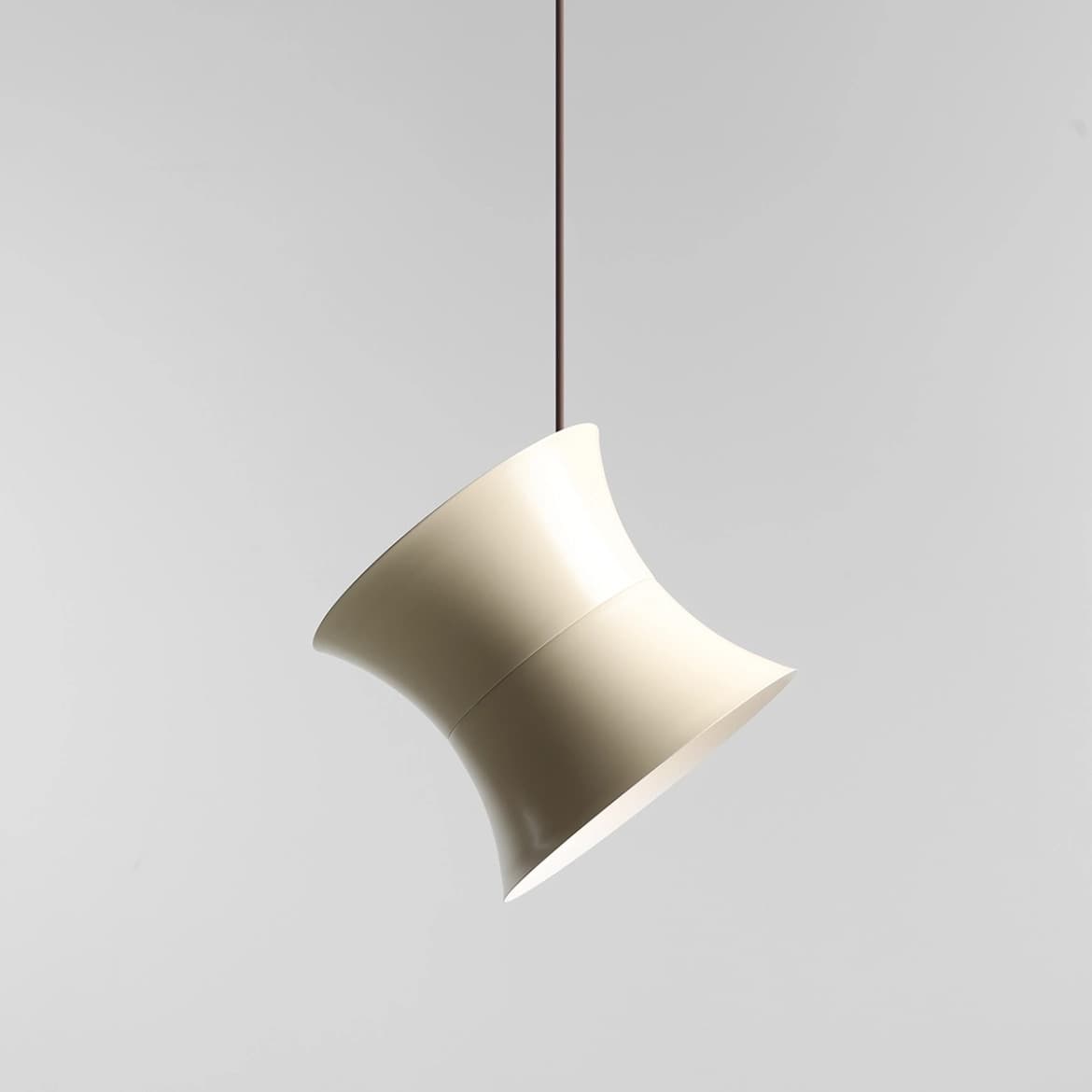 Lampa wisząca retro Kibo kremowa, proj. N. Szpunar, Artera - 360519