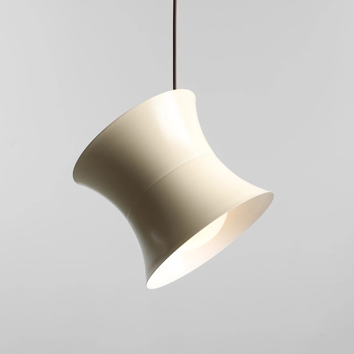 Lampa wisząca retro Kibo kremowa, proj. N. Szpunar, Artera - 360518