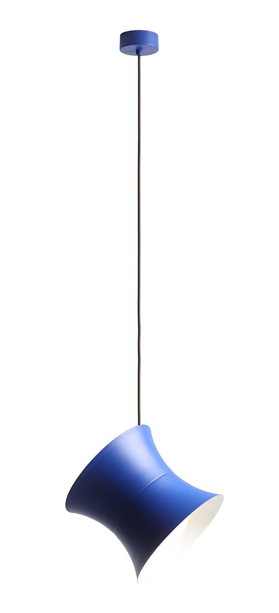 Lampa wisząca retro Kibo kobaltowa, proj. N. Szpunar, Artera - WYMIARY