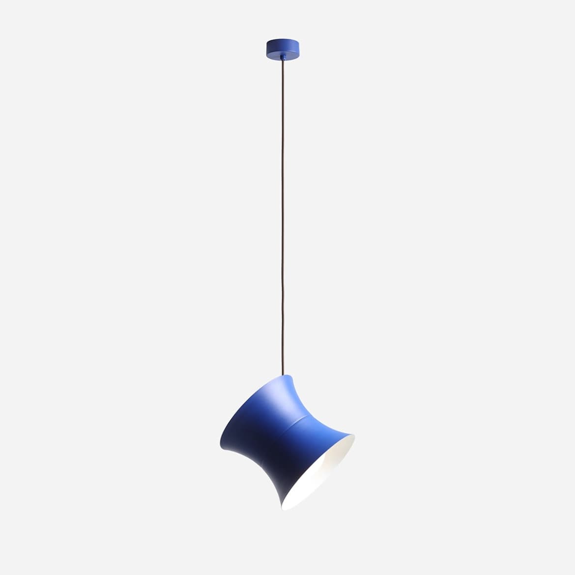 Lampa wisząca retro Kibo kobaltowa, proj. N. Szpunar, Artera - 360530