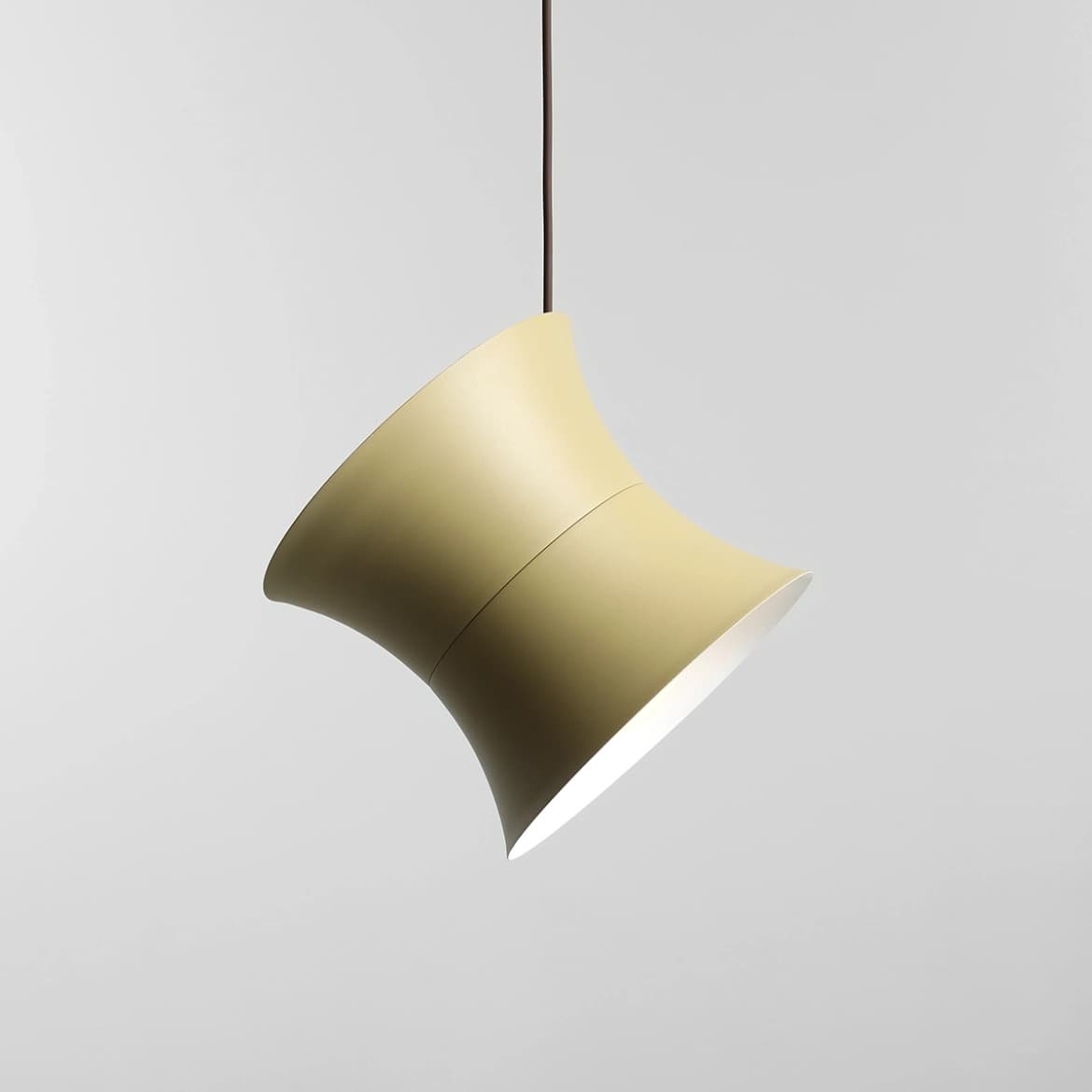 Lampa wisząca retro Kibo pistacjowa, proj. N. Szpunar, Artera - 360551
