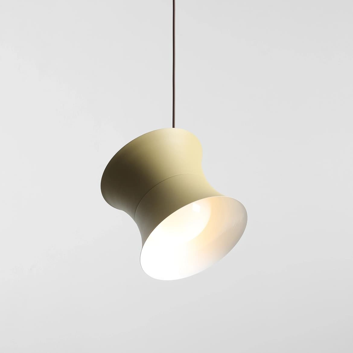 Lampa wisząca retro Kibo pistacjowa, proj. N. Szpunar, Artera - 360553