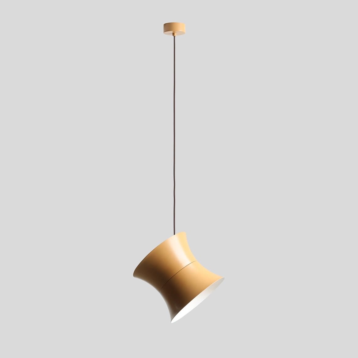Lampa wisząca retro Kibo miodowa, proj. N. Szpunar, Artera - 360595