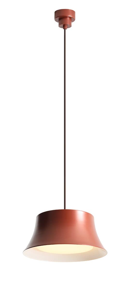Lampa wisząca Kibo 3 ceglana, proj. N. Szpunar, Artera