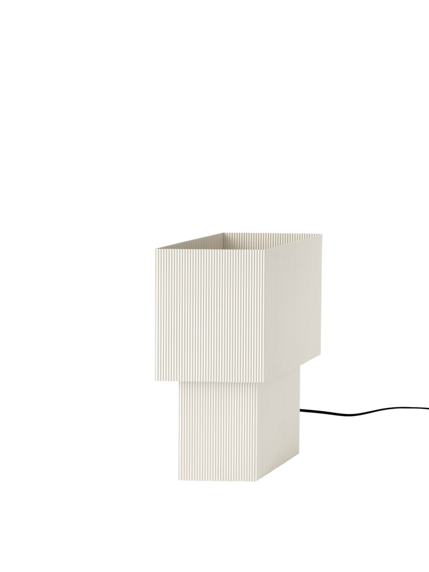 Lampa stołowa ROMB 36 biała, Pholc - 361426
