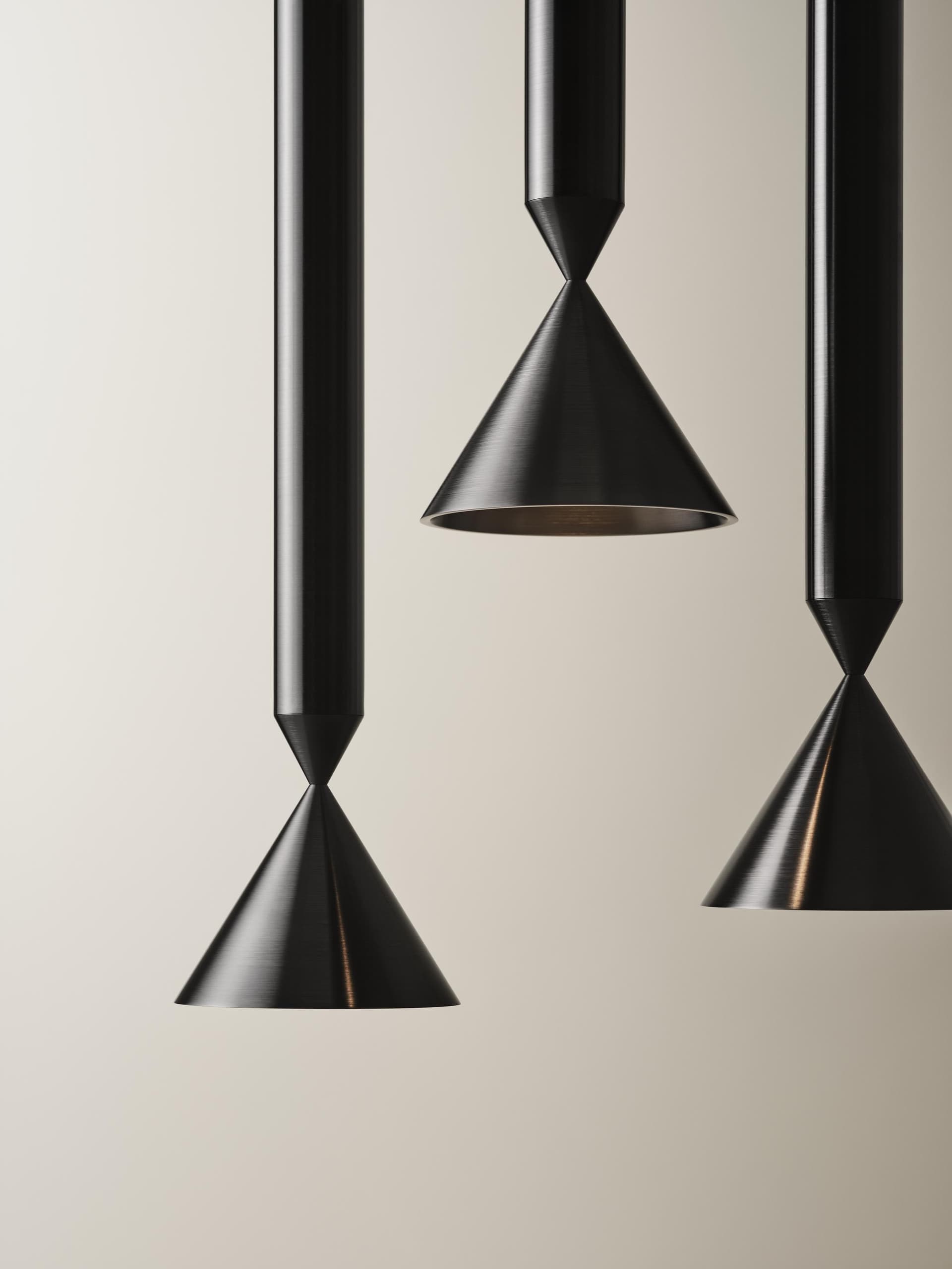 Lampa wisząca Apollo 59 czarna, Pholc - 361497