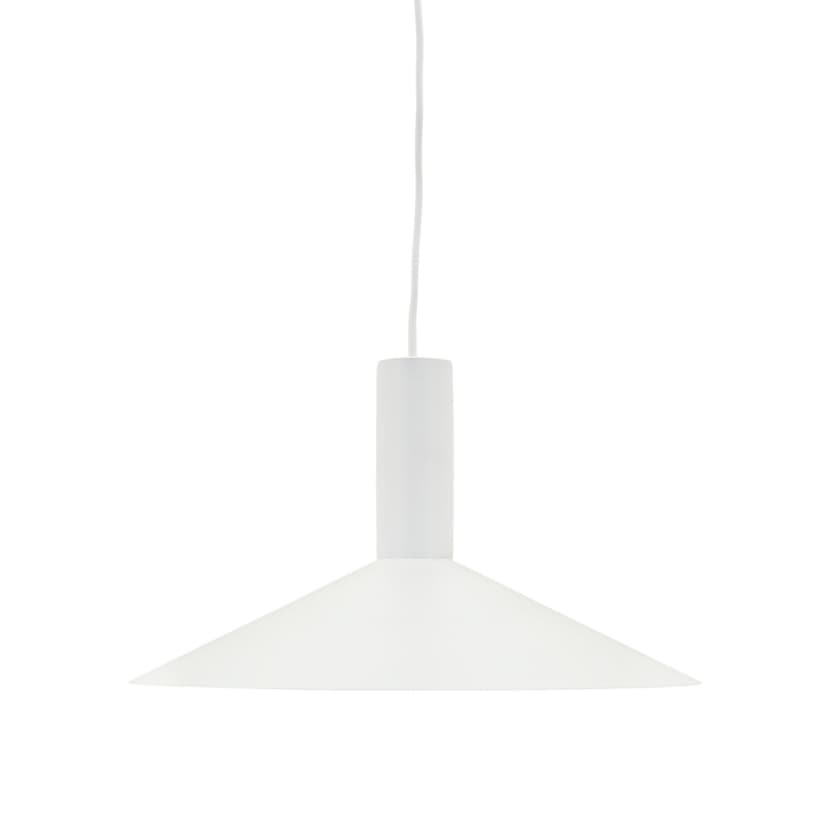 Pendant Lamp, white metal, Denmark