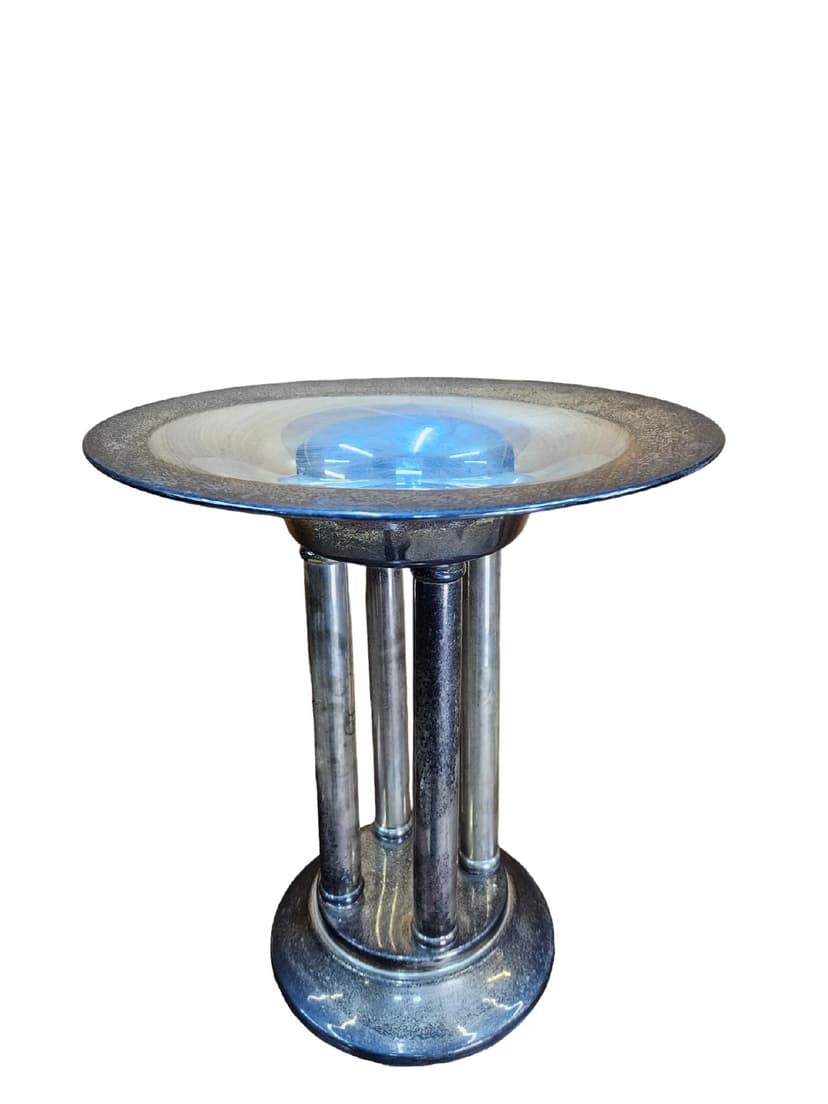 Centerpiece Olymp, silver metal, H.R.W. Fink Silver, Germany, 1980s.