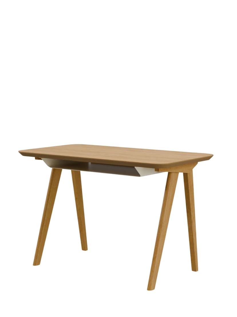 Biurko Minimalist S60 Plus beżowe, dąb 02 Natural, 366 Concept