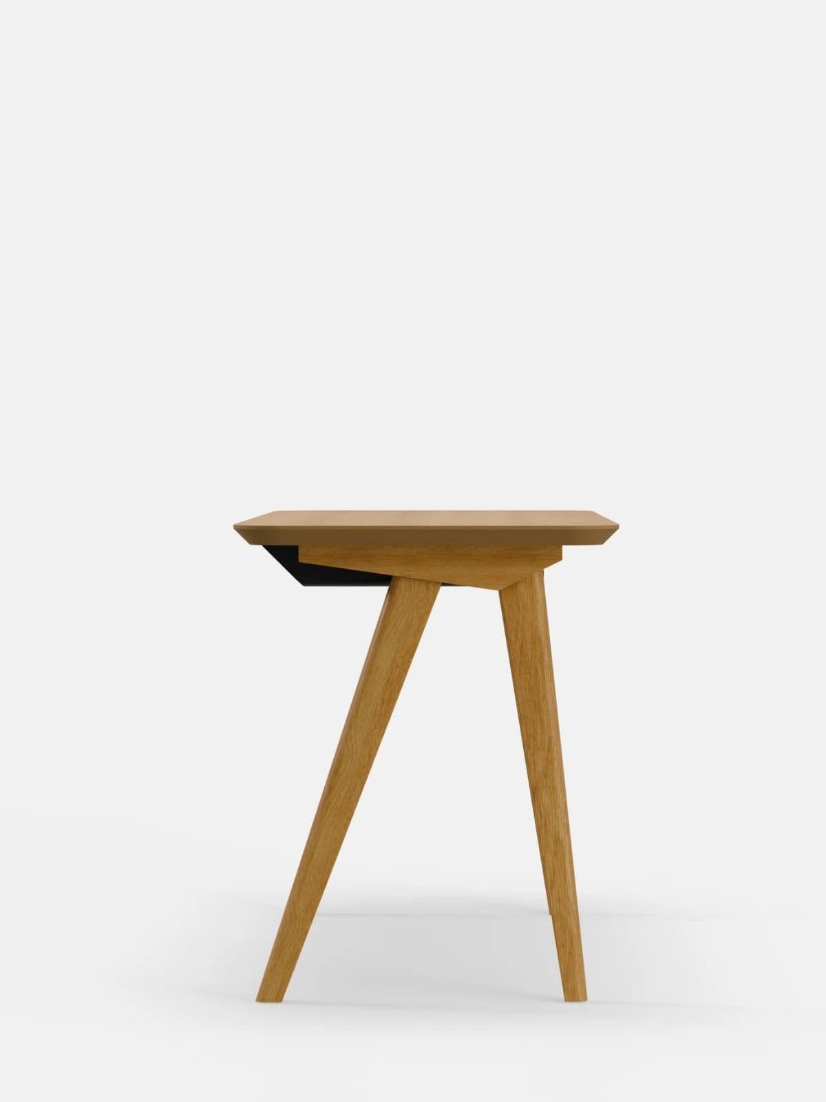 Biurko Minimalist S60 Plus czarne, dąb 02 Natural, 366 Concept - 368424