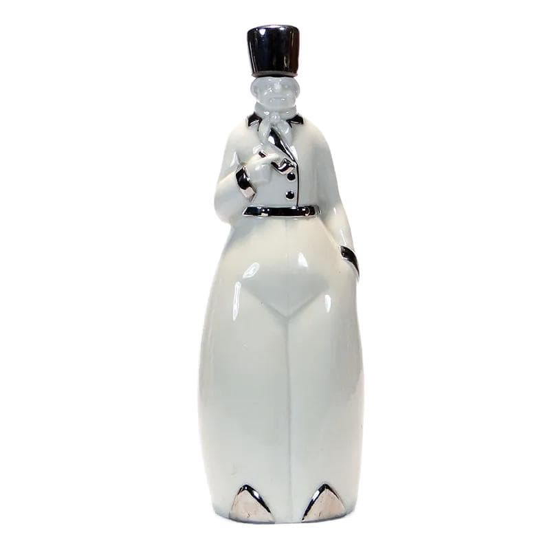 Karafka, Warsztaty Wiedeńskie, biel, porcelana, Austria, lata 20.