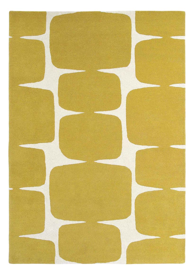 Rug Lohko Honey, yellow, 120x180 cm, wool, Scion Living
