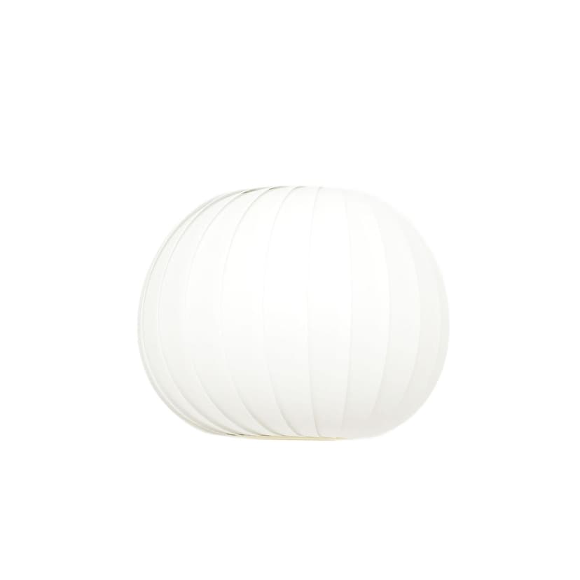 Lampa wisząca Menuett, biały, plastik, proj. L. Schiøler, Dania, lata 70.